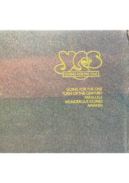 Yes Going For The One Lp Plak modelleri