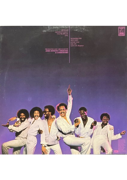 Commodores Midnight Magic Lp Plak fiyatları