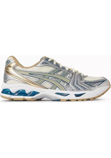 Gel-Kayano 14 Çok Renkli Deri Mesh Sneaker Y2K Stil, Gel Konfor ve Destek
