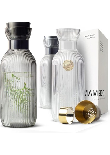 Stolton Piknik Yalıtımlı Matara,4 Bardaklı Renkli Sürahi (1 L)