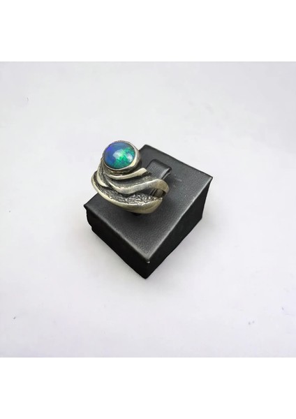 Etiyopya Opal Gümüş Yüzük modelleri