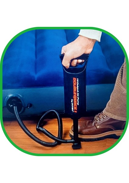 Intex Double Quick I El Pompası 29 cm - 3 Başlıklı