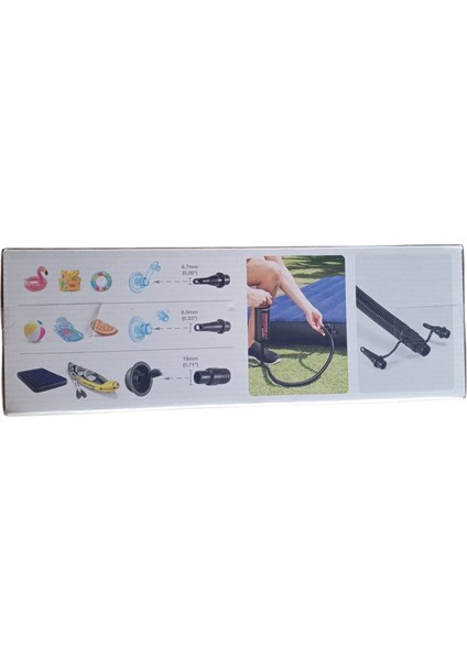 Intex Double Quick I El Pompası 29 cm - 3 Başlıklı modelleri