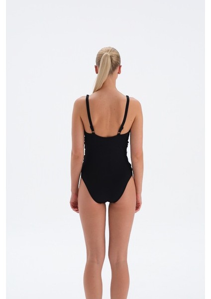 Derin V Yaka Şık Tasarım Toparlayıcı Hızlı Kuruyan Kadın Mayo 3012 modelleri