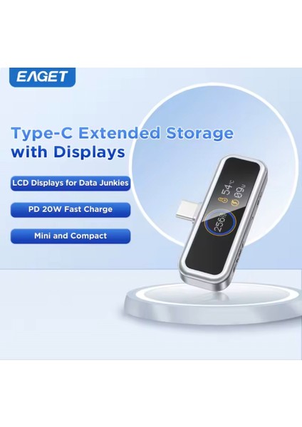128Gb.Type-C Flash Bellek Lcd Akıllı Ekranlı Şifreleme Özellikli 20w Pd Hızlı Şarj Type-C Girişli Tüm Telefonları Uyumlu Ce Lisanslı Orjinal Yeni Nesil fiyatları