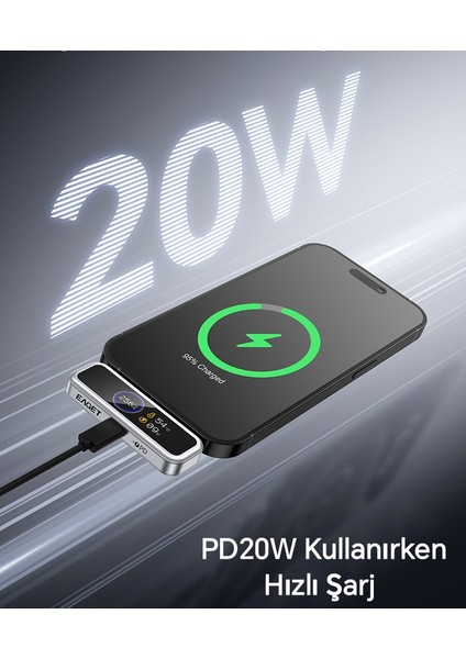 128Gb.Type-C Flash Bellek Lcd Akıllı Ekranlı Şifreleme Özellikli 20w Pd Hızlı Şarj Type-C Girişli Tüm Telefonları Uyumlu Ce Lisanslı Orjinal Yeni Nesil modelleri