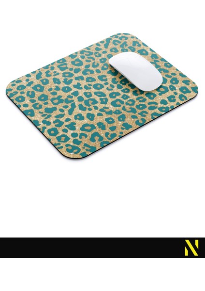 Leopar Desenli Renkli Ergonomik Mouse Pad - 23 cm x 19 cm - Kaydırmaz Taban Ev ve Ofis Kullanımı Için Ideal Fare Altlığı Mousepad modelleri