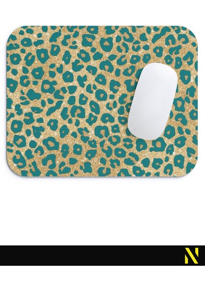 Leopar Desenli Renkli Ergonomik Mouse Pad - 23 cm x 19 cm - Kaydırmaz Taban Ev ve Ofis Kullanımı Için Ideal Fare Altlığı Mousepad fırsatları