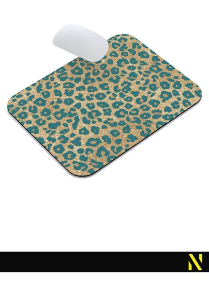 Leopar Desenli Renkli Ergonomik Mouse Pad - 23 cm x 19 cm - Kaydırmaz Taban Ev ve Ofis Kullanımı Için Ideal Fare Altlığı Mousepad indirimleri