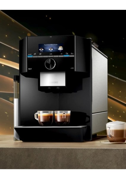 Cappuccino, Espresso, Hot Milk, Latte Macchiato Eq.9 S300 Tam Otomatik Kahve Makinesi + Mutfak tartısı indirimleri