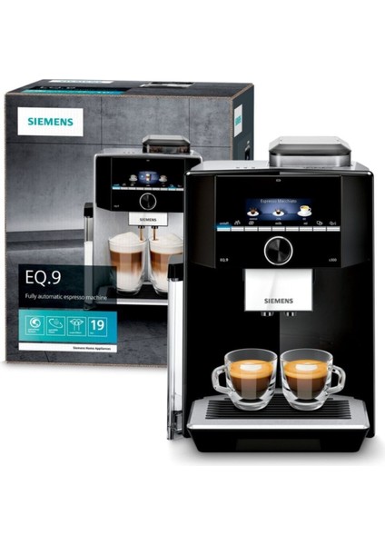 Cappuccino, Espresso, Hot Milk, Latte Macchiato Eq.9 S300 Tam Otomatik Kahve Makinesi + Mutfak tartısı