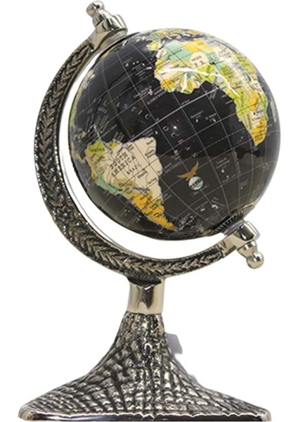 Dünya Küre Stantlı Dekoratif Döner World Globe SL911-B 24CM
