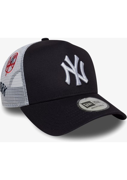 Multi Patch Trucker Neyyan Unisex Lacivert Şapka.- modelleri