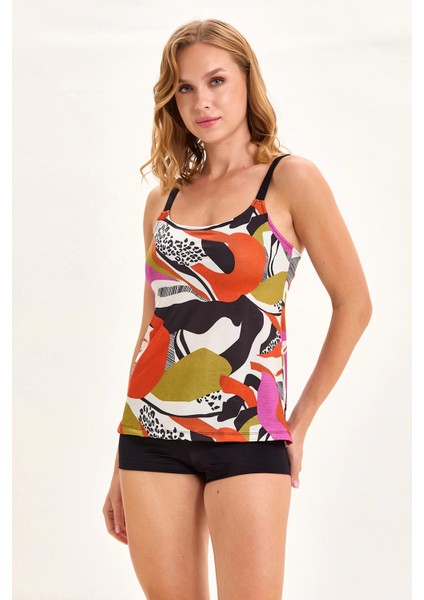 Argento 0063-2059 Şortlu Tankini Takımı
