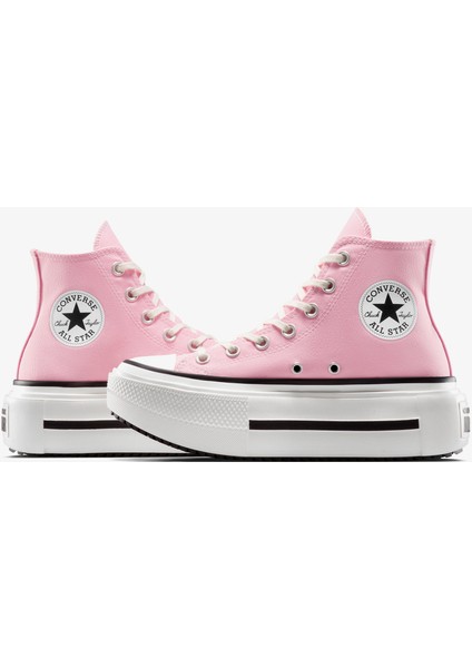 Chuck Taylor All Star Lift Double Stack Unisex Pembe SNEAKER.651 indirimleri