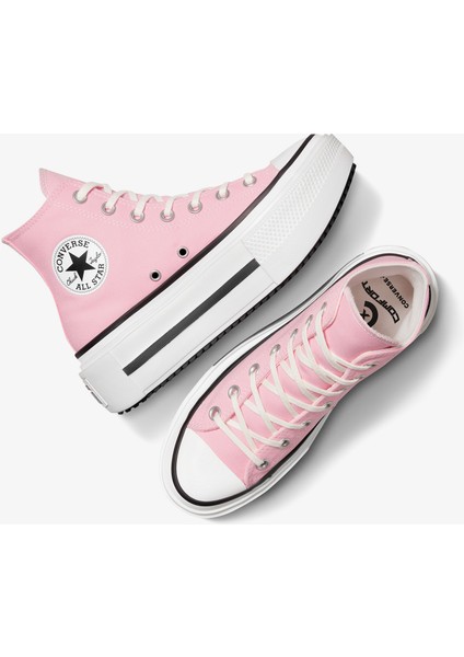 Chuck Taylor All Star Lift Double Stack Unisex Pembe SNEAKER.651