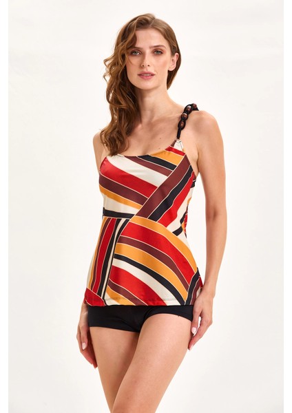 Argento 0063-2064 Şortlu Tankini Takımı
