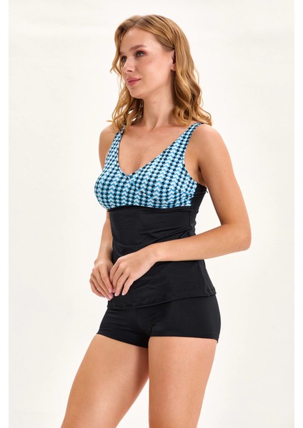 Argento 0060-2073 Kruvaze Tankini Takımı