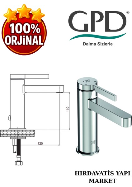 Gildo MLB165 Lavabo Bataryası modelleri