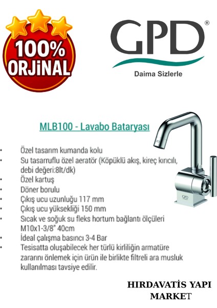 Frezia MLB100 Lavabo Bataryası fırsatları