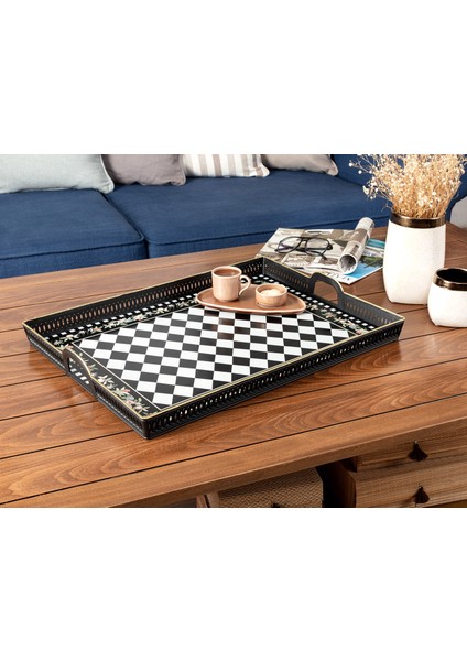 Livorno Dikdörtgen Örgü Tepsi