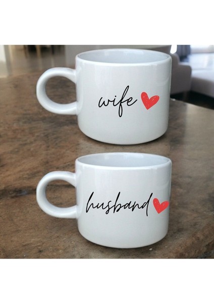 Özel Tasarım Ikili Porselen Kahve Fincanı Seti, Beyaz, Şık ve Zarif Tasarım modelleri