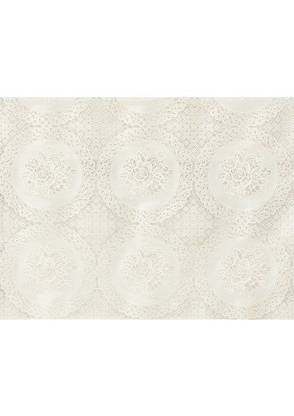 Roni Pvc Masa Örtüsü - Ekru - 100x140 cm modelleri