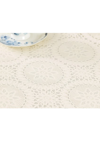 Anita Pvc Masa Örtüsü - Ekru - 100x140 cm fiyatları