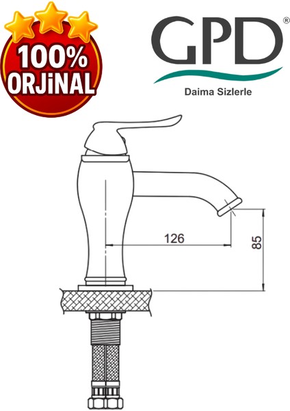 Tauro MLB150-A Lavabo Bataryası fiyatları