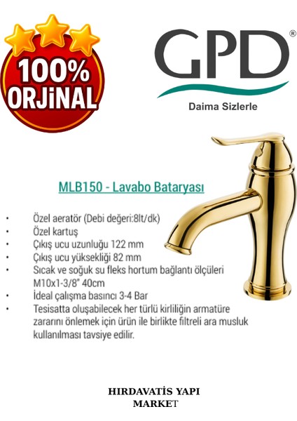 Tauro MLB150-A Lavabo Bataryası fırsatları