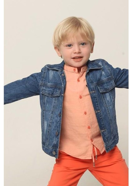 Denım Ceket Lacivert