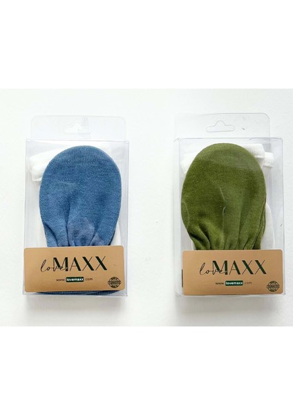 Erkek Ikili Eldiven Set Indigo