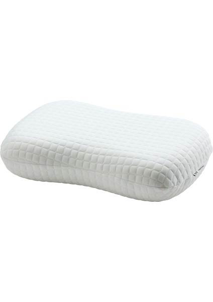 Nordstalört Ergonomik Yastık Beyaz 35X50 cm Yan Sırt Üstü Uyuyanlar Için Konforlu Ortopedik Uyku Destek Yastığı