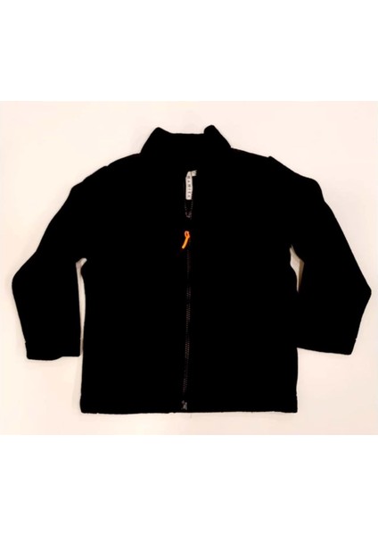 Fermuarlı Polar Sweatshırt Lacivert