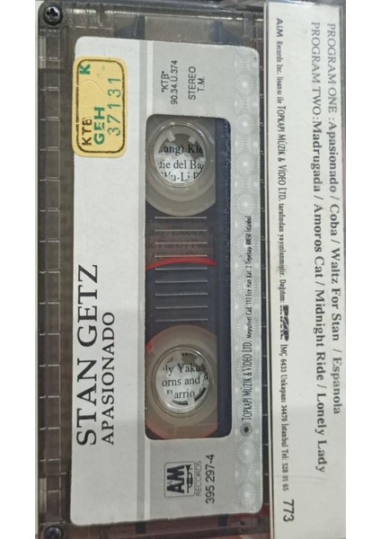 Stan Getz – Apasionado Kaset fiyatları