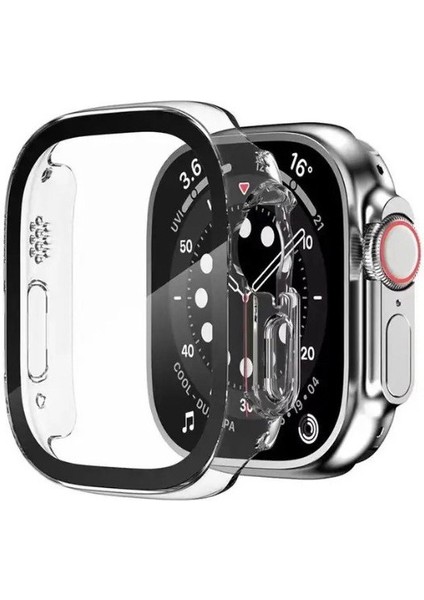 Apple Watch Series Ultra 49 mm Kasa ve Ekran Koruyucu Mika Kılıf .