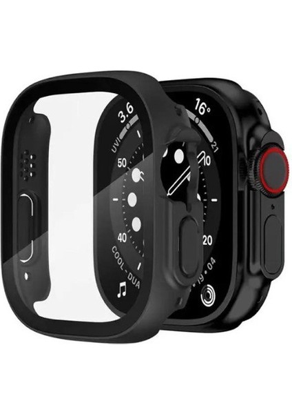 Apple Watch Series Ultra 49 mm Kasa ve Ekran Koruyucu Mika Kılıf .