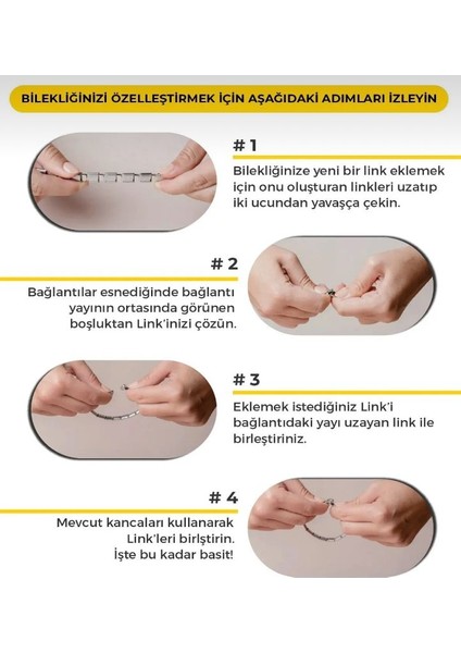Paslanmaz Çelik Charm Bileklik Italyan Stili Takı modelleri