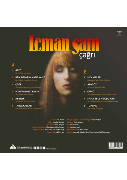 Leman Sam Çağrı (Plak) fiyatları