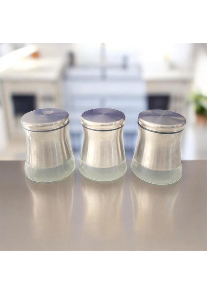 Metal Kapaklı Cam Kavanoz