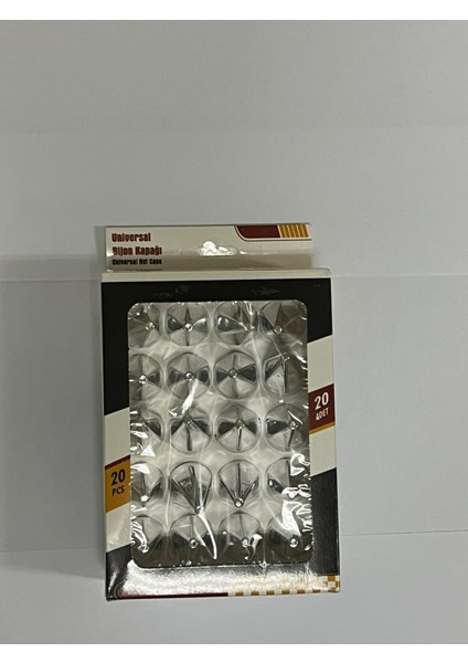 Sivri Mermi Bijon Kapağı Krom 19MM modelleri