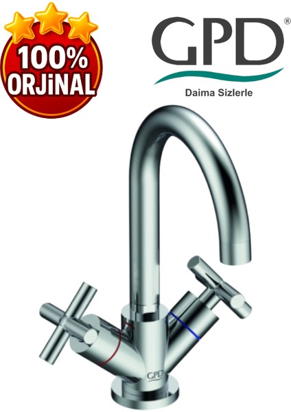 Nino DLB05 Döner Borulu Lavabo Bataryası