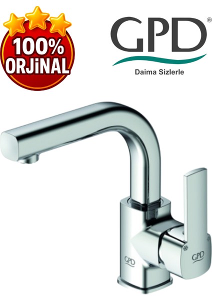 Pedra MTL160 Tek Gövde Lavabo Bataryası