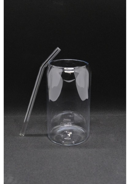 330 ml Borosilikat Cam Bardak Seti (Cam Pipetli) Tekli – Kahve, Çay ve Tüm Soğuk & Sıcak Içecekler Için fiyatları