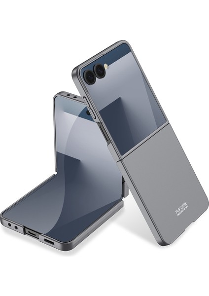 Samsung Galaxy Z Flip 7 Kılıf Zore Sert Kıpta Kapak