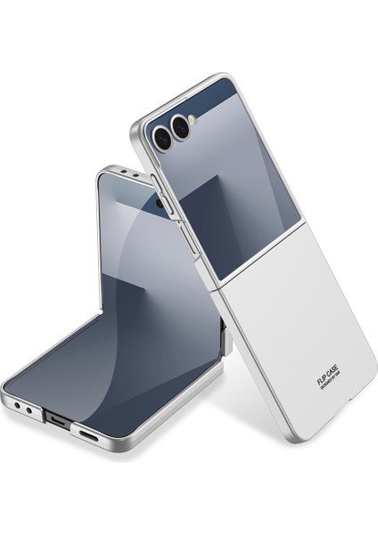 Samsung Galaxy Z Flip 7 Kılıf Zore Sert Kıpta Kapak