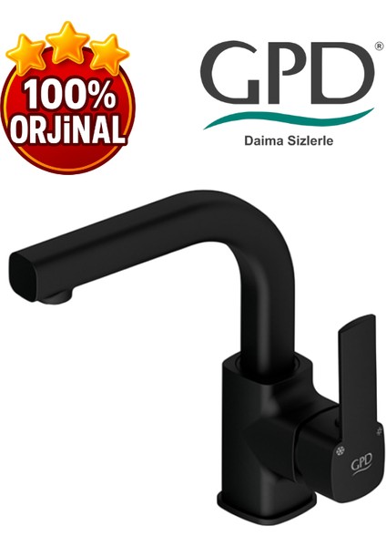 Pedra MTL160-S Tek Gövde Lavabo Bataryası