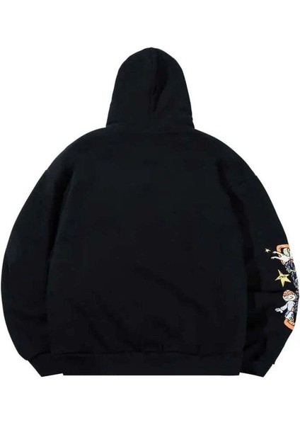 Backcountry Buds Hoodie - %100 Pamuk, Siyah, Makinede Yıkanabilir Konfor fiyatları