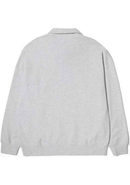 %100 Pamuklu Slate Quarter Zip Fleece: Rahat ve Şık Sweatshirt fiyatları