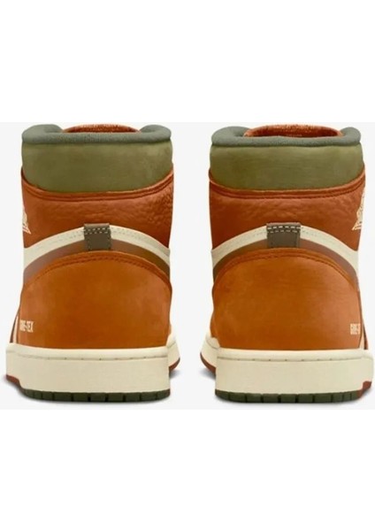 Jordan Air Jordan 1 High Element 'tan Olive' Goretex Sneaker Su Geçirmez Spor Ayakkabı modelleri